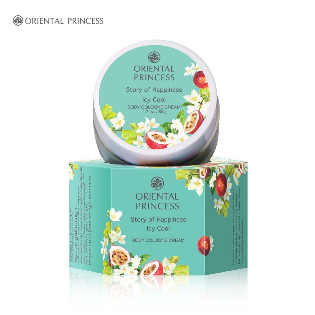 

ORIENTAL PRINCESS Story of Happiness Одеколон-крем для тела Icy Cool 50 г
