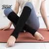 Women Knitted Leg Footless Blow Warm Warmers Pair Thickened Socks 1 Solid Color Knee