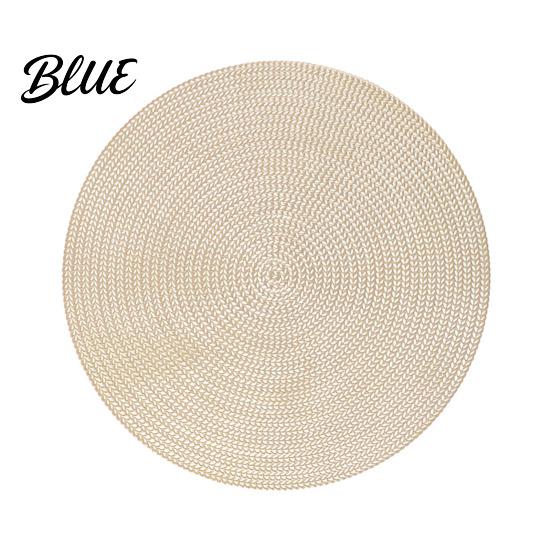 Easy Clean Placemats Mat Wear-Resistant Placemat Resistant Heat Reusable PVC Dining Table Stain-proof Stain-Proof for Home Kitchen Protection Mats
