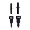 Pipe 9.89-ID8 7.89-ID6 Car Fuel Line Connector Quick Release Female Connector Straight Connector Auto Fuel Line Hose Coupler Fuel System Fittings7