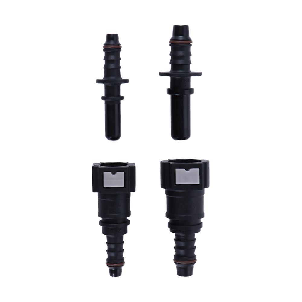 Pipe 9.89-ID8 7.89-ID6 Car Fuel Line Connector Quick Release Female Connector Straight Connector Auto Fuel Line Hose Coupler Fuel System Fittings7