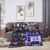 Rapper Music JUL  Flannel Blanket  Warm Soft Throw Blanket for Bedroom Travel Comfortable Bedspread Sofa Bed Cover
