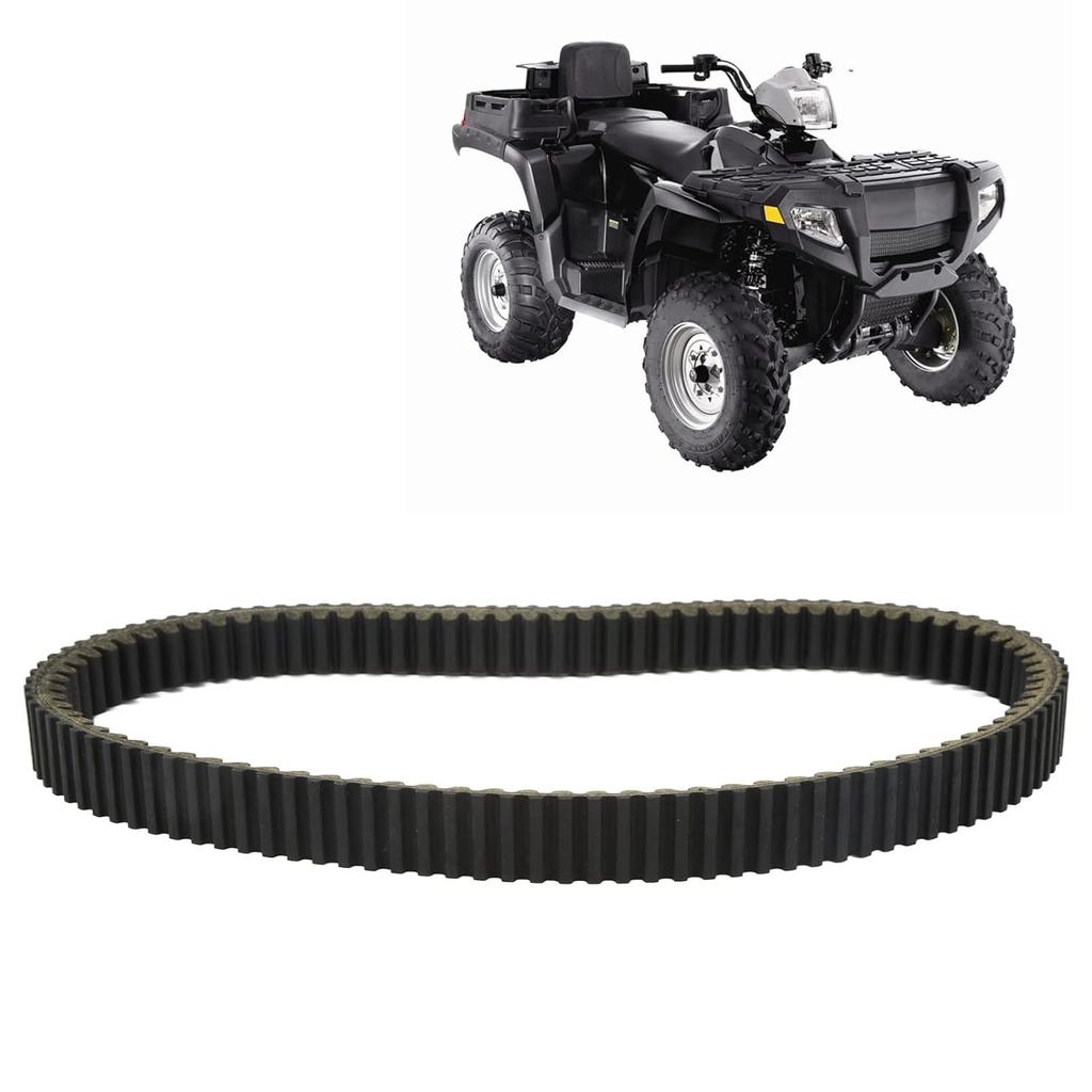 Pasek napędowy, ATV UTV Wytrzymały pasek napędowy Gumowy Czarny 3211113 Zamiennik dla Polaris Sportsman RZR Ranger 850 800 570 550 500 450