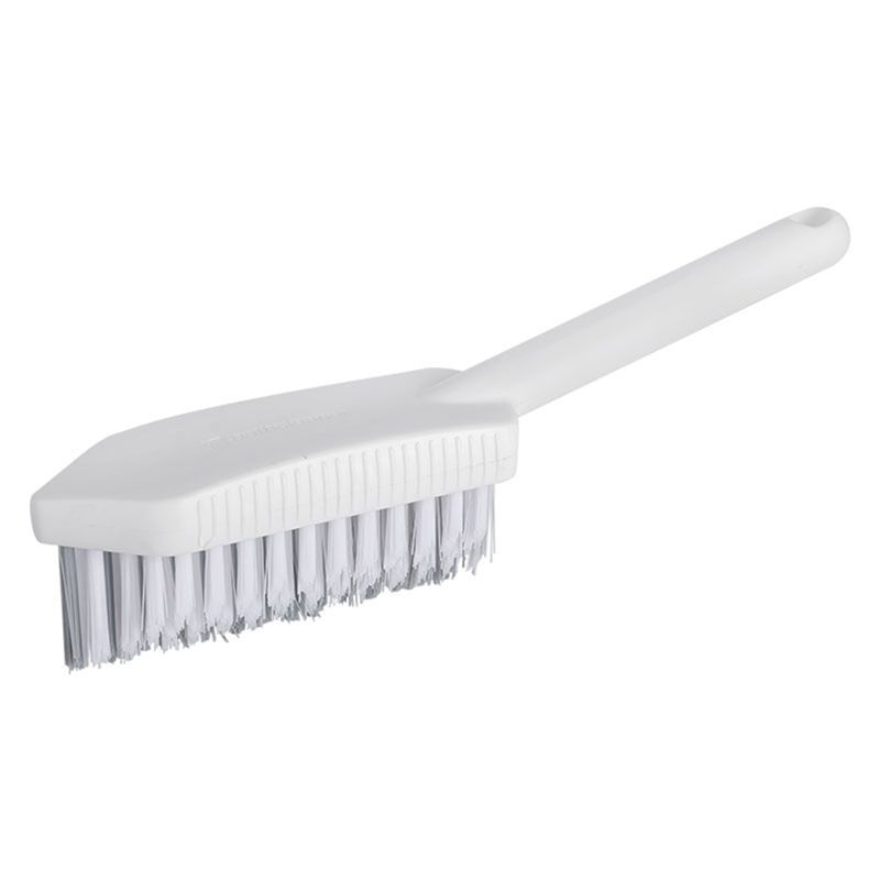 A20F-1 Pcs Floor Joint Brush Bathroom Floor Brush Bathroom Space Cleaning Brush Cleaning Floor Washing Wall White