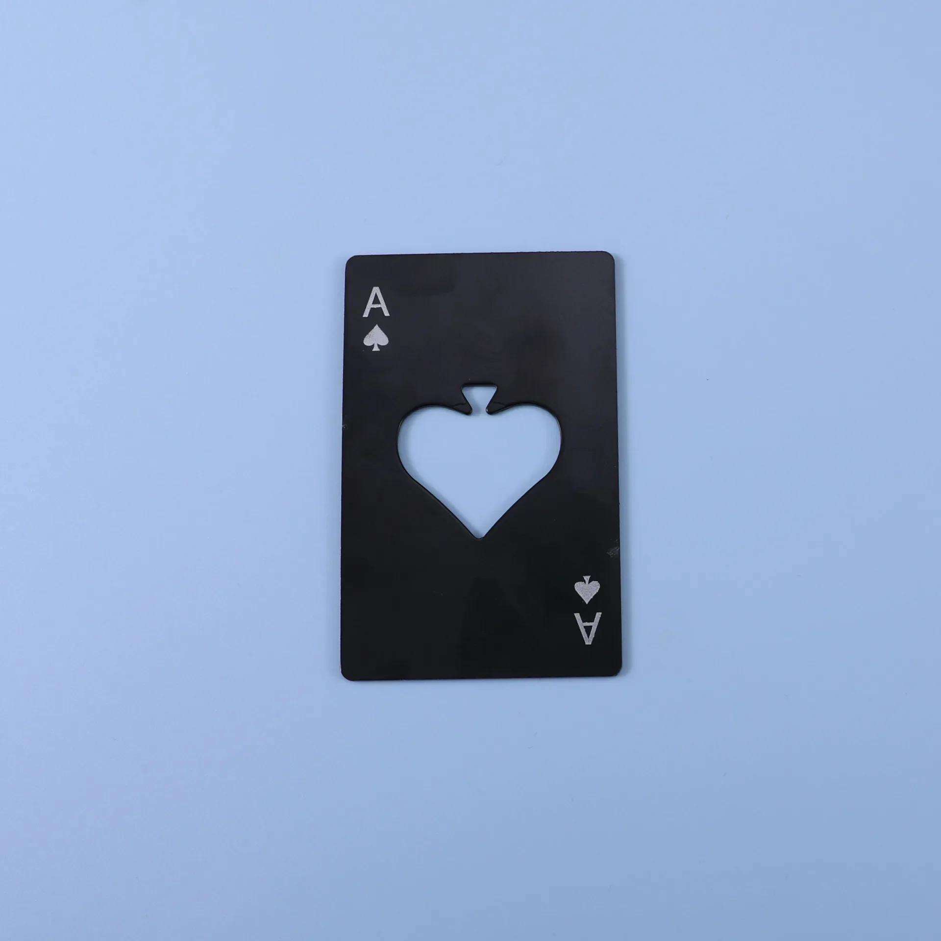 

Портативный туз пик креативный многофункциональный покерный открывалка для бутылок пивной драйвер открывалка для бутылок из нержавеющей стали в наличии