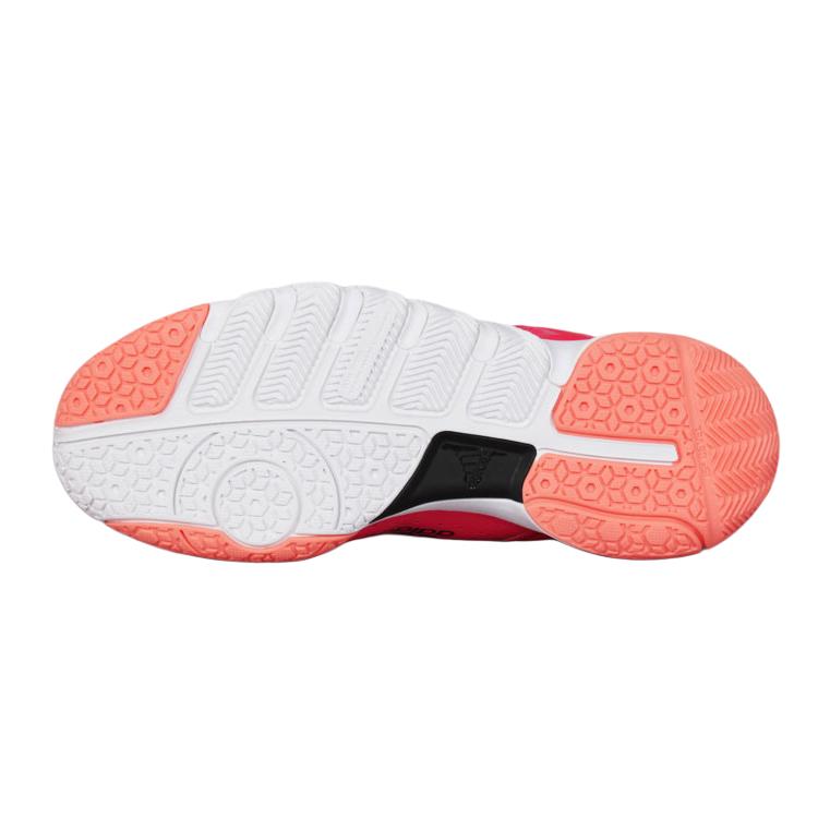 Adidas Quick Force 5.1 Shock Absorption Non-Slip Durable Balance Impact Resistance Low-Top Badminton Shoes Women sneaker Red AF4898