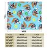 T-Thomas The Train Friends Flannel Blankets Tank Cartoon Warm Throw Blanket for Couch Chair Travel Bedspread Sofa Bed Cover