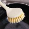 Kitchen Cleaning and Dishwashing Brush Can Be Hung Oil-free Long Handle Dishwashing Brush Stove Top Cleaning Brush Wheat Straw Pot Brush