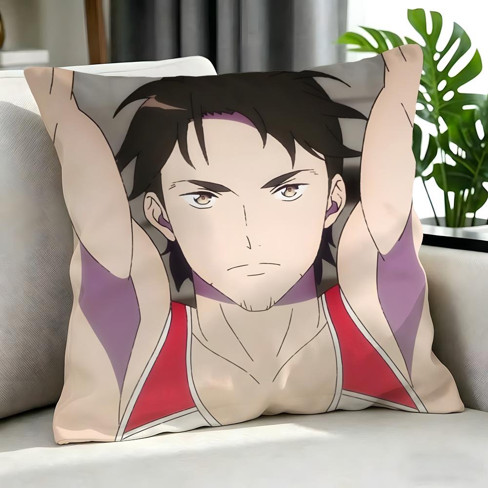 anime Taisou Zamurai Cushion Cover Cushion Cover Set Pcs x x x Pillowcase Decorative Sofa Home Decor