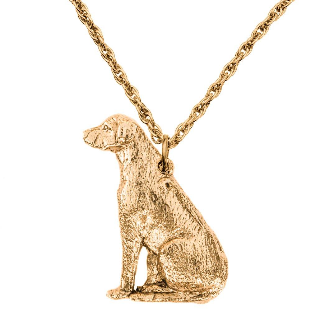 Rhodesian Ridgeback British-made Art Dog Pendant Necklace Collection