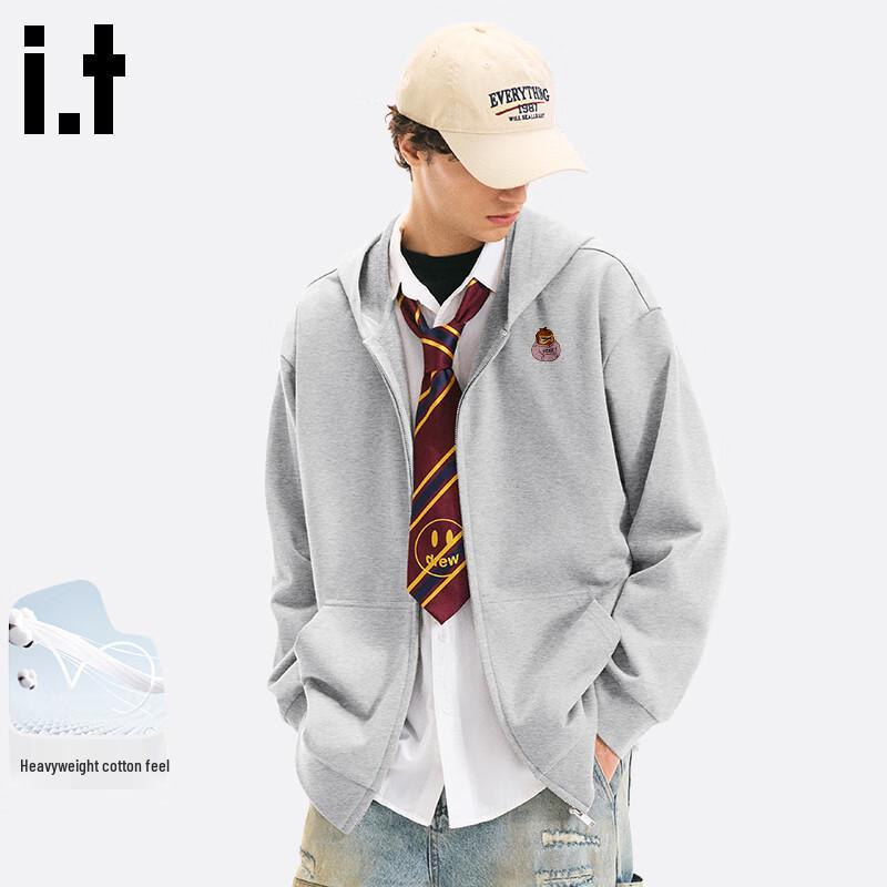 Fingercroxx Men's 2025 Heavyweight Loose Fit Hooded Cardigan