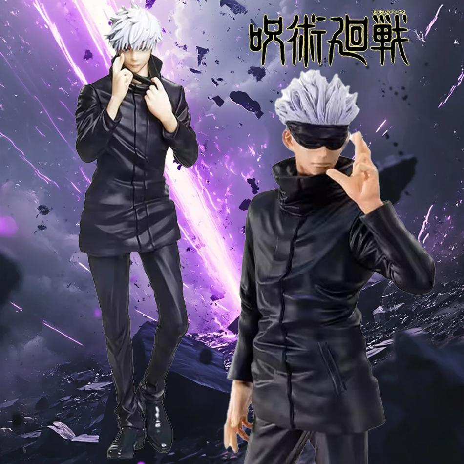 21Cm Jujutsu Kaisen Anime Figure Gojo Satoru Anime Statue Pvc Action Figure Collection Model Toys Children'S Ornament Dolls