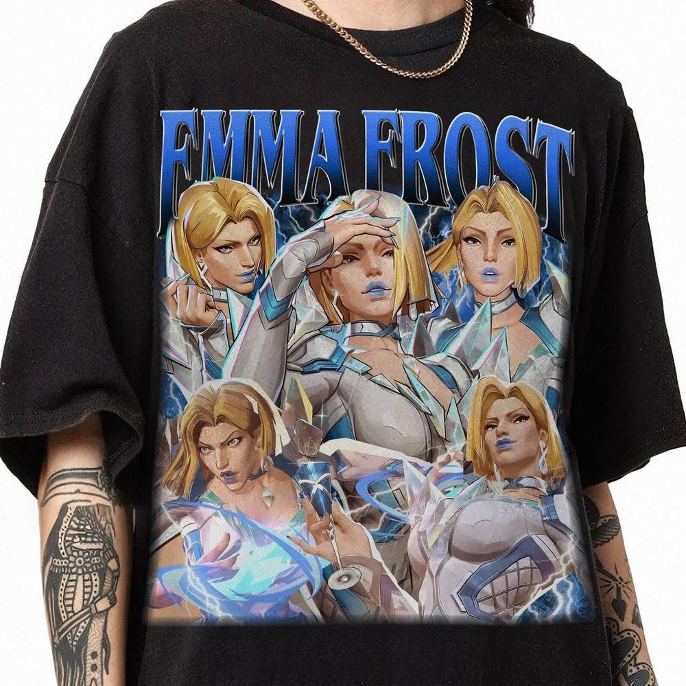 

Emma Frost MCU Rival Shirt MCU Gamer Tee, Mutant MCU Shirt X-Men Merch, Emma Fro Unisex T-Shirt XXXXL