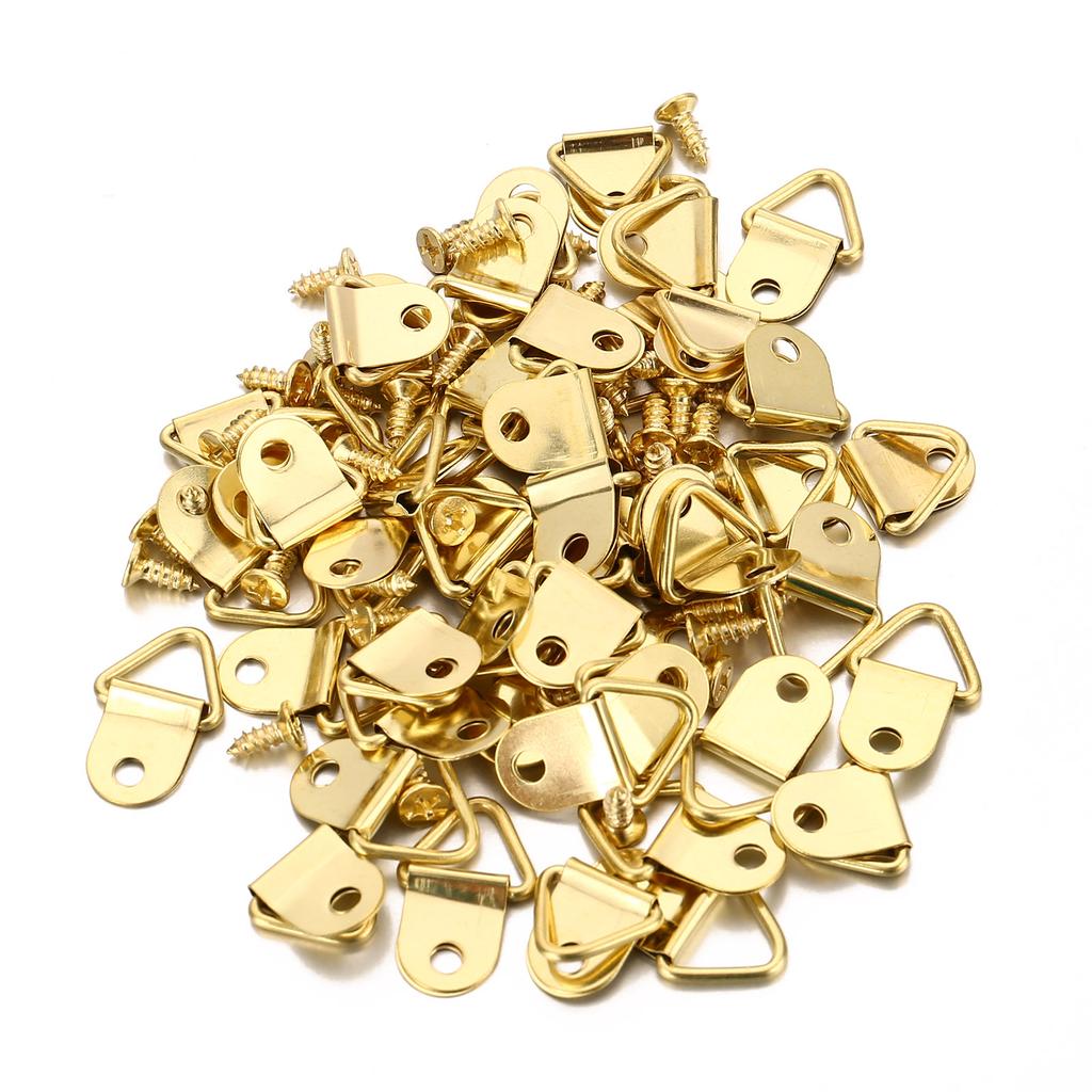 Picture Hanging Hooks with Nails Metal Phot Combination Hook for Canvas Office Pictures Clock