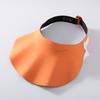 Womens Wide Brim Sun Hat With Open Top UV Protection Baseball Cap Outdoor Travel