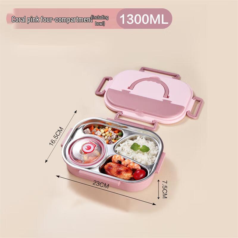 Qianxing 304 Stainless Steel Bento Lunch Box