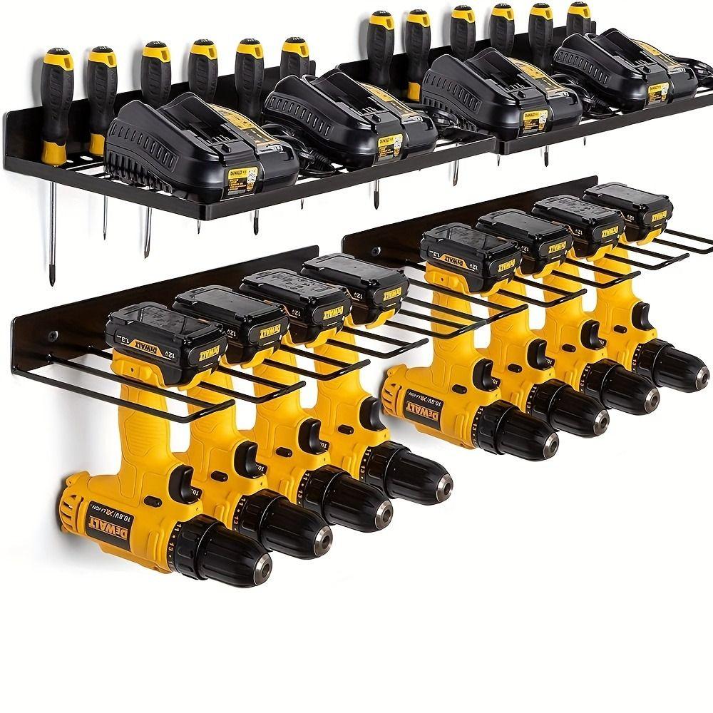 

Heavy Duty Hand Power Tool Organizer Rack 40cm Electric Drill Tools Shelf Home Under Layer