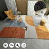 Modern Light Luxury Orange Carpet Home Soft Lounge Rugs Dirty Living Room Large Area Rug Bedroom Decor Carpets Entrance Door Mat
