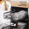 Stainless Steel Chopsticks Holder Cutlery Organizer Utensil Drainer Round Chopstick Cage Fork Spoon Storage Flatware Drying Rack