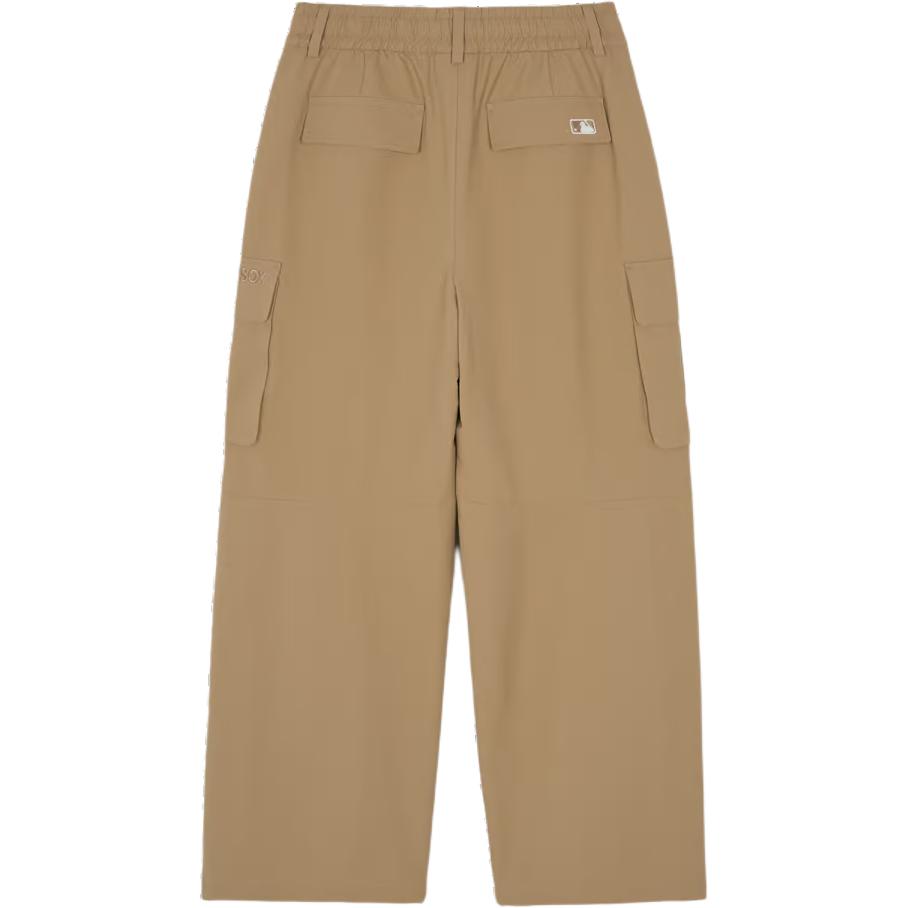 New MLB Varsity Boston Red Sox Cargo Pants Women's Khaki 3FWPV0144-43BGD