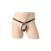 O Ring Beaded Jockstrap Sissy Lingerie Strap Bugle Pouch Enhancer Thongs Front Open Pensi Hole G-String Gay Erotic Underwear