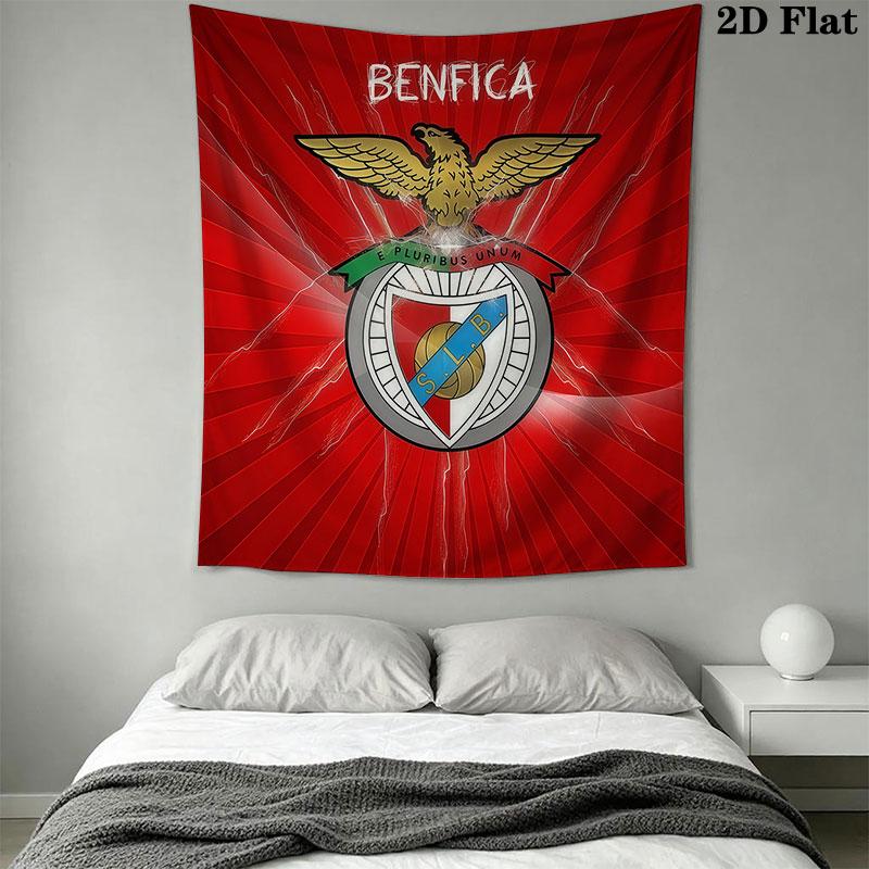 Benfica POSTER Wandbehang Gedruckte Stoffdecke Dekorative Wandteppiche für Schlafzimmer Wohnzimmer Heimdekoration