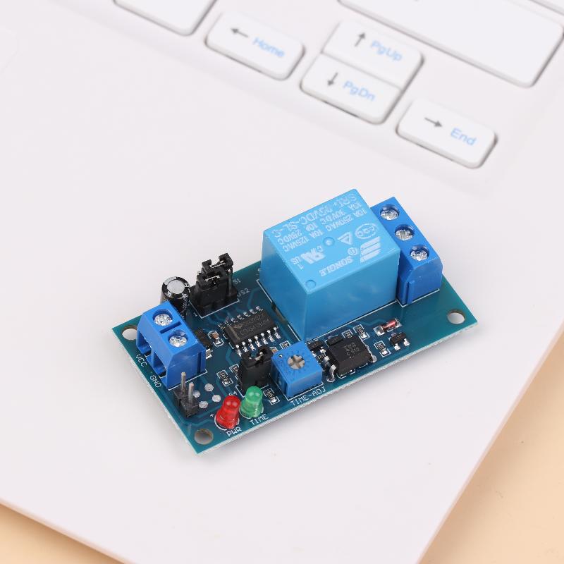 Premium Timer Switch Module 5V/12V DC with Delay Turn On/Off Relay Board