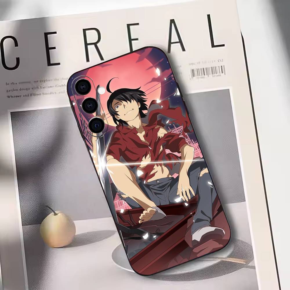 

Araragi Koyomi Phone Case For Samsung Galaxy A73,A72,A71,A70,A53,A52,A51,Others Soft Black Cover Samsung a71 4g