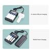 4 Slots LCD Display Smart LCD Charger Independent Slot Fast Charger USB Input for NI-MH /NI-CD AA AAA 1.2V Rechargeable Battery