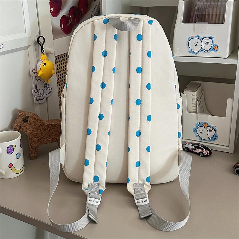 Pendler Rucksack Damen Punkt Rucksack Schüler Schultasche