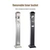 Outdoor Stainless Steel Ashtray Column