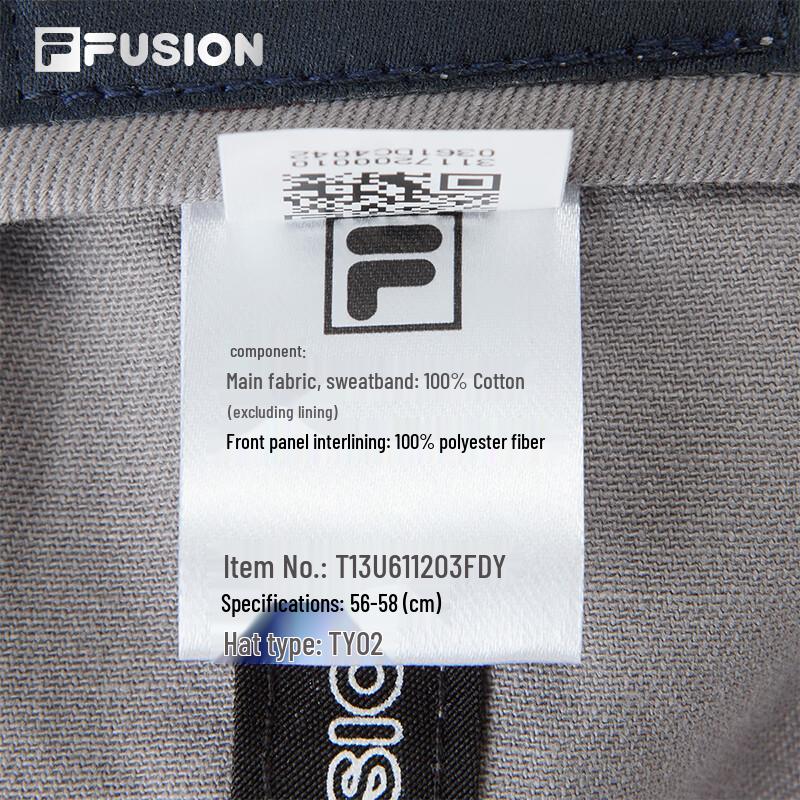 Fila Fusion Unisex Casual Baseball Cap