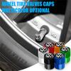 Auto Accessories Car Wheel Tires Valve Cap Covers for Volkswagen VW GTD Touran Golf Bora Passat MK7 Beetle GTI Tiguan Polo Caddy