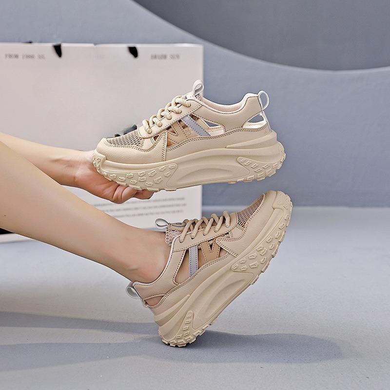 Women's Shoes Breathable Thin Sports Shoes Perforated Board Shoes