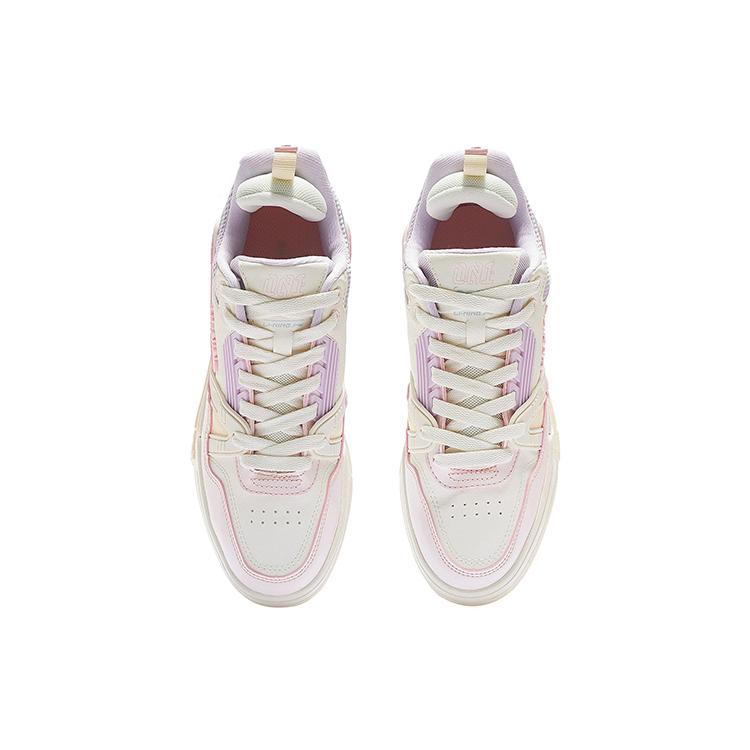 New LINING 001 Btc 'White Pink Purple' Women's AGCS104-3