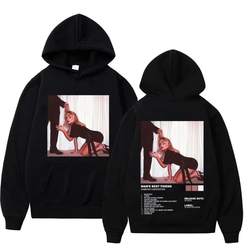 Sabrina Carpenter Printed Hoodie for Men and Women, Fashionable Loose Casual Fleece Hip-hop High-quality Hoodie, Street Warm Top