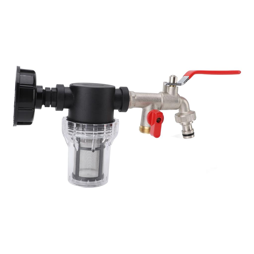 Filtr do podlewania do kranu zbiornika IBC Adapter Beczka tonowa Złącze Nawadnianie ogrodu Pompa do akwarium Woda