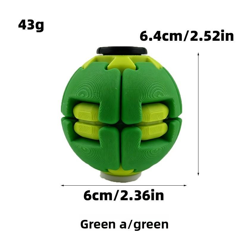 Hand Press Spin Ball Toy With 3d Printing Material For Stress Relief And Finger Training