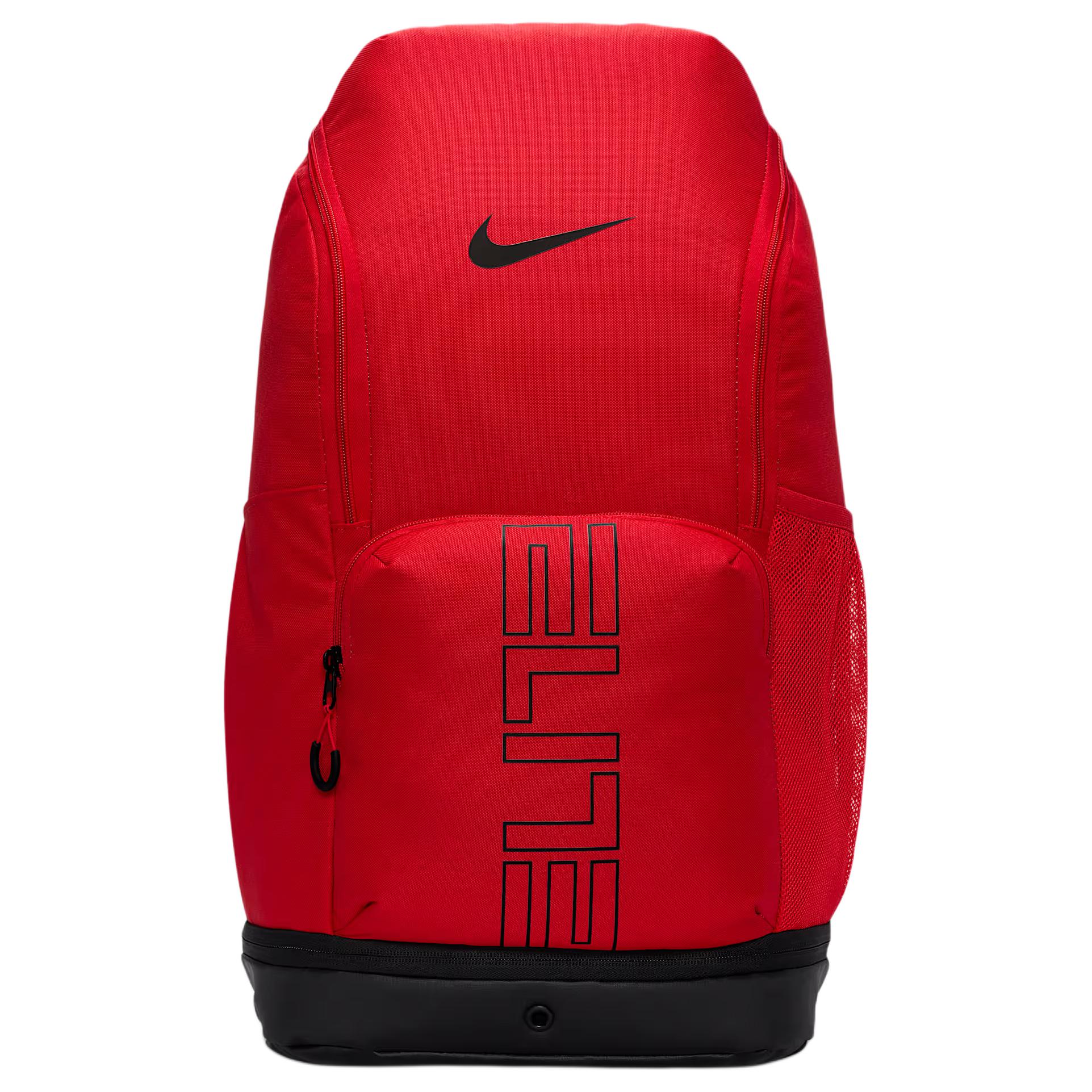 Nike Varsity 32L Front Logo Print Polyester Backpack Unisex backpack Red HM9965-657 Red