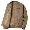 Autumn And Winter New Jacket Men'S Baseball Collar Casual Corduroy And Cotton Business Jacket Top Fashionable Cotton Jacket