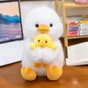 New Mother and Son Fox Plush Toy Girl Birthday Gift Pink Rabbit Sleeping Pillow Duck Ornament Puppy Doll