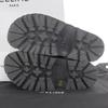 CELINE BULKY Leather and Fabric Sandals, Women's, Black, Size 38 1/2, RM1201 shoes 38 1/2 blackUsed