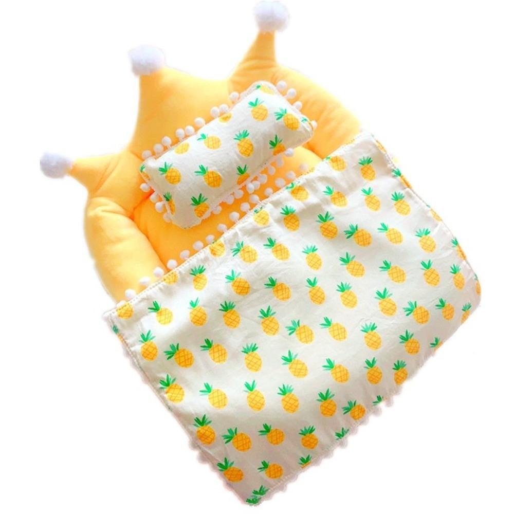 Mini-Puppenbett Gemütliches Puppenbettwäsche-Zubehör Niedliches Puppenbettwäsche-Set für Spielzeug-Mädchen-Geschenk