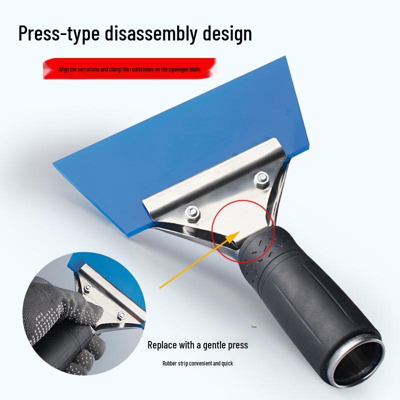 Stainless Steel Water Scraper and Squeegee for Window Film Installation