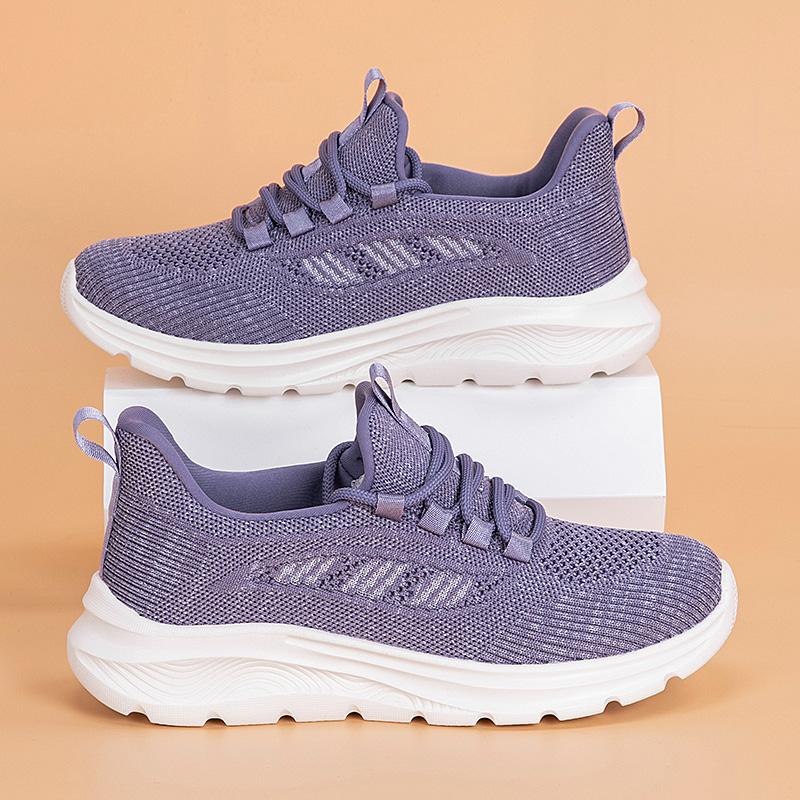 

Yrzl Женские кроссовки Дышащие беговые кроссовки Женские Легкие Нескользящие Мягкая амортизация Тренировки в зале Уличные Трейловые Удобные 35