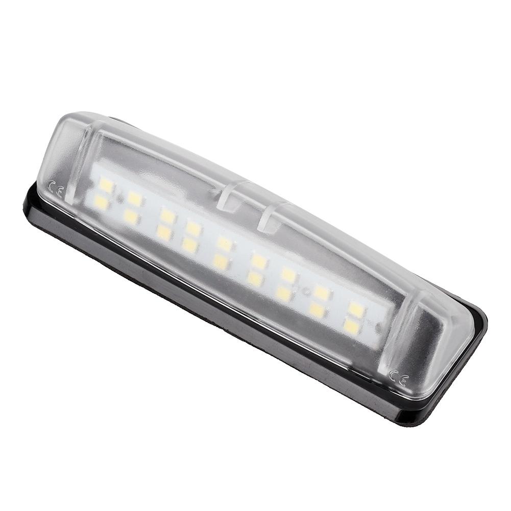 2 ks Auto LED světlo SPZ 12V SMD Lampa SPZ Vhodné pro TOYOTA Camry Ls430