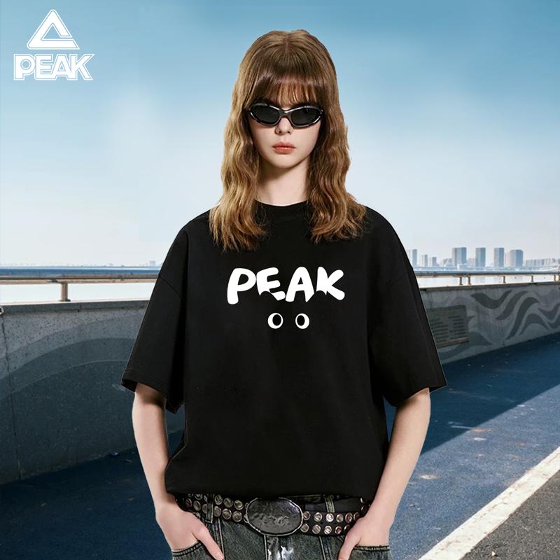 Peak Quick-Drying Short Sleeve T-Shirt And Shorts Set With Round Neck Cute Cartoon Design Unisex Activewear DF64269121101