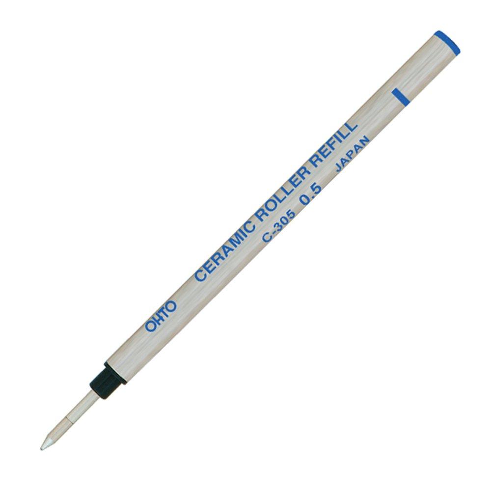 

Auto Ballpoint Pen Box of Refills, Water-Based, 0.5mm, 5, C-305P Blue/5P