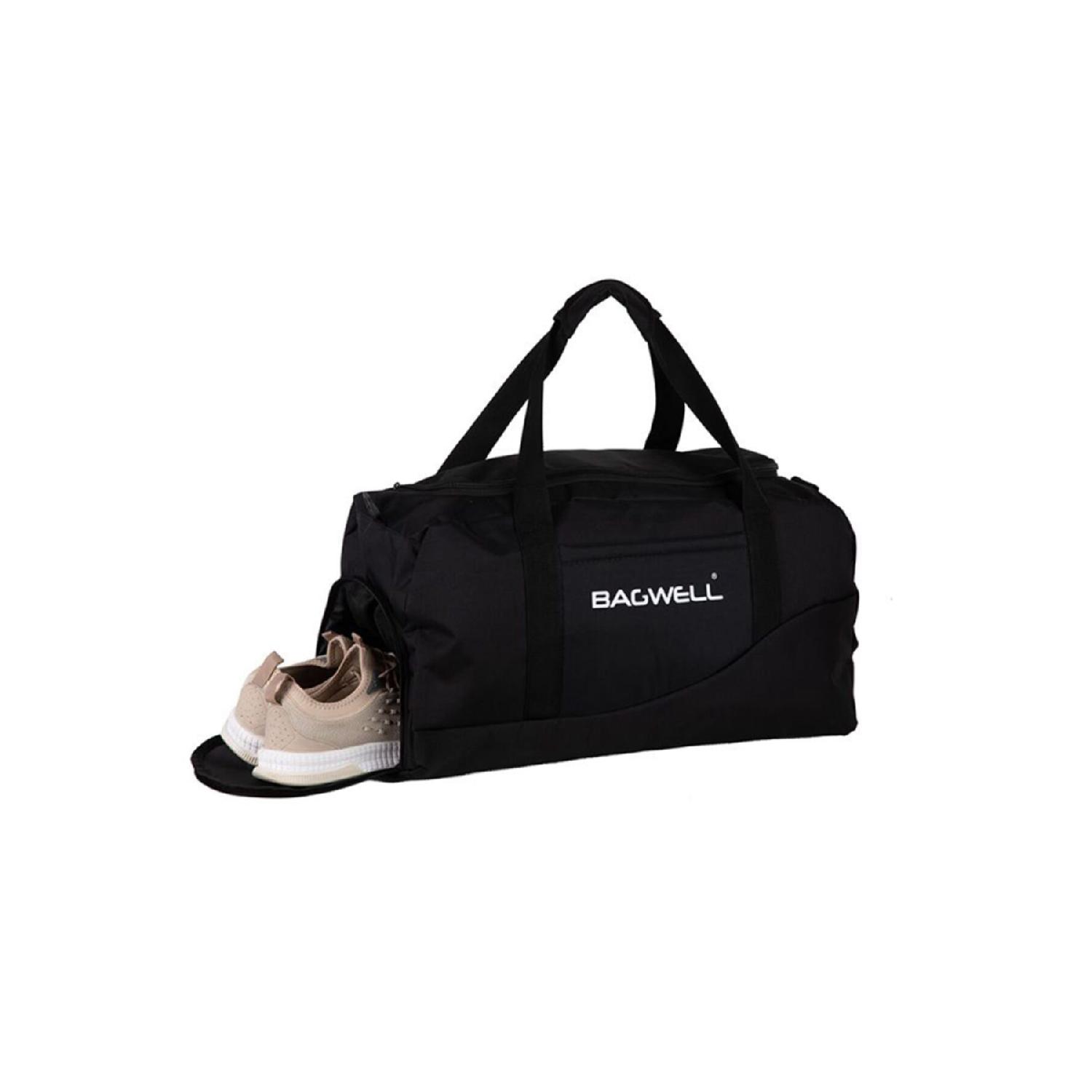 

Спортивная дорожная и фитнес-сумка с отделением для обуви Büyük Boy чёрный