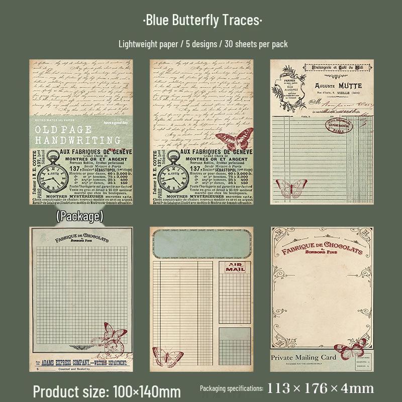 Retro Planner: Beautiful Day Collection – Vintage Pages Collage Series